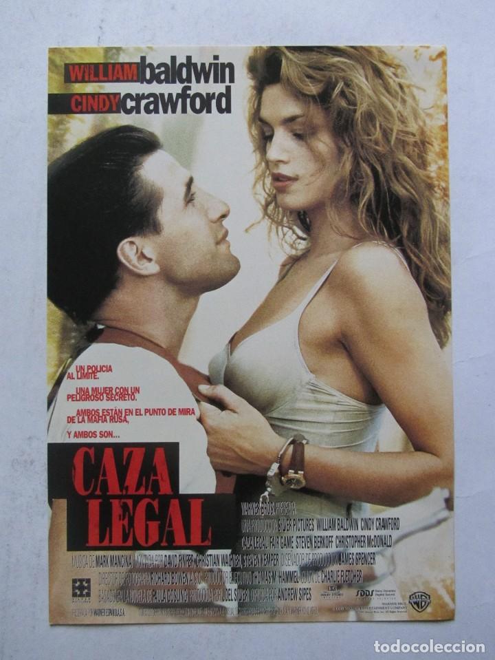 Cinema: CAZA LEGAL. GU&Iacute;A ORIGINAL DE LA PEL&Iacute;CULA. 50 GU&Iacute;AS A 70 EUROS. 100 A 120 EUROS.