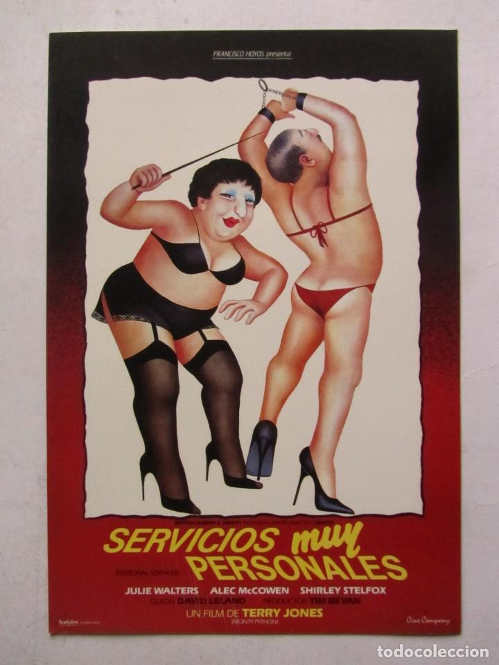 Cinema: SERCICIOS MUY PERSONALES. GU&Iacute;A ORIGINAL DOBLE DE LA PEL&Iacute;CULA. 50 GU&Iacute;AS A 70 EUROS. 100 A 120 EUROS.