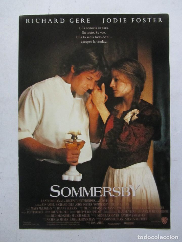 Cinema: SOMMERSBY. GU&Iacute;A ORIGINAL DE LA PEL&Iacute;CULA. 50 GU&Iacute;AS A 70 EUROS. 100 A 120 EUROS.