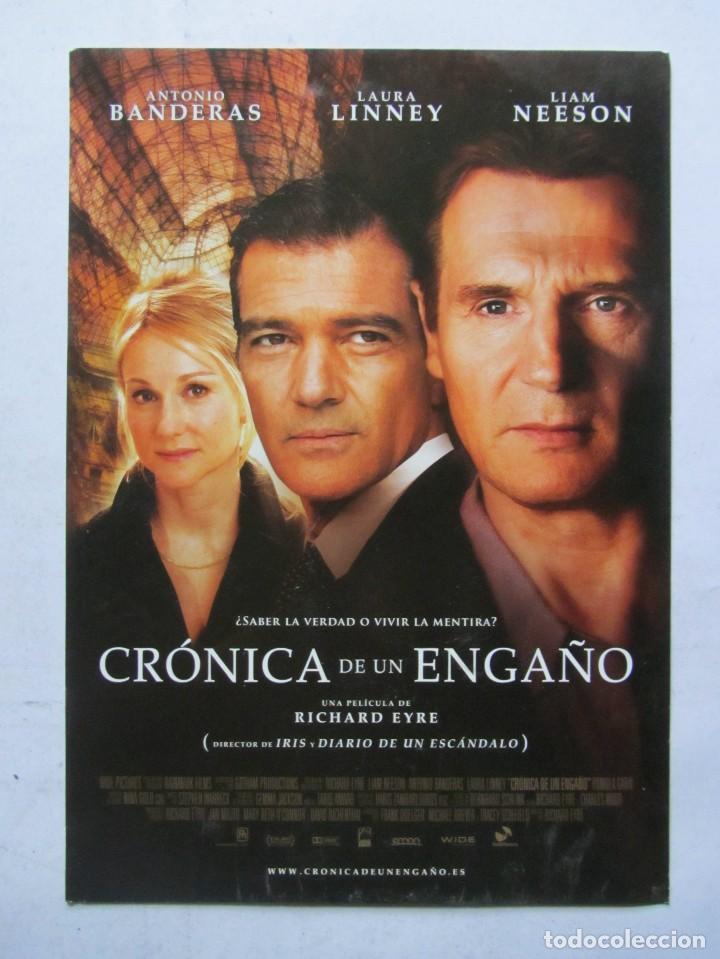 Cinema: CR&Oacute;NICA DE UN ENGA&Ntilde;O. GU&Iacute;A ORIGINAL DE LA PEL&Iacute;CULA. 50 GU&Iacute;AS A 70 EUROS. 100 A 120 EUROS.