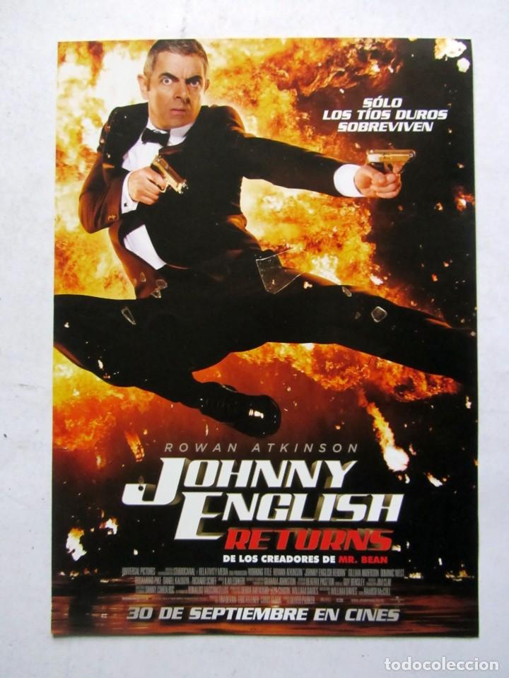 Cin&eacute;ma: JOHNNY ENGLISH RETURNS. GU&Iacute;A ORIGINAL DOBLE DE LA PEL&Iacute;CULA. 50 GU&Iacute;AS A 70 EUROS. 100 A 120 EUROS.