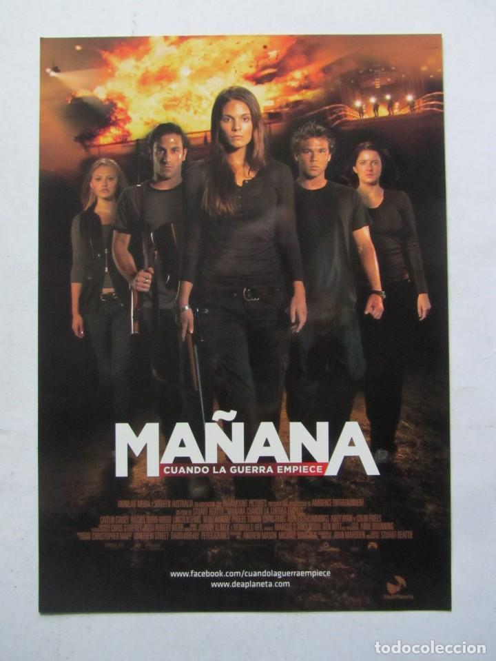 Cinema: MA&Ntilde;ANA CUANDO LA GUERRA EMPIECE.GU&Iacute;A ORIGINAL DE LA PEL&Iacute;CULA. 50 GU&Iacute;AS A 70 EUROS. 100 A 120 EUROS.