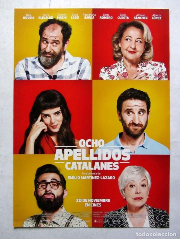 Cin&eacute;ma: OCHO APELLIDOS CATALANES. GU&Iacute;A ORIGINAL DOBLE DE LA PEL&Iacute;CULA. 50 GU&Iacute;AS A 70 EUROS. 100 A 120 EUROS.