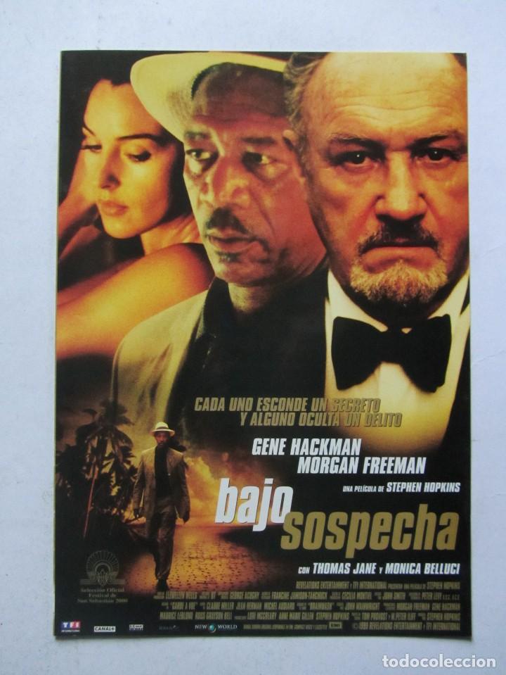 Cinema: BAJO SOSPECHA. GU&Iacute;A ORIGINAL DOBLE DE LA PEL&Iacute;CULA. 50 GU&Iacute;AS A 70 EUROS. 100 A 120 EUROS.