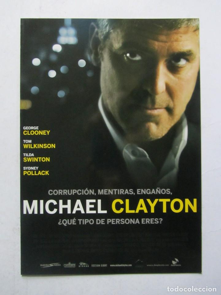 Kino: MICHAEL CLAYTON. GU&Iacute;A ORIGINAL DOBLE DE LA PEL&Iacute;CULA. 50 GU&Iacute;AS A 70 EUROS. 100 A 120 EUROS.
