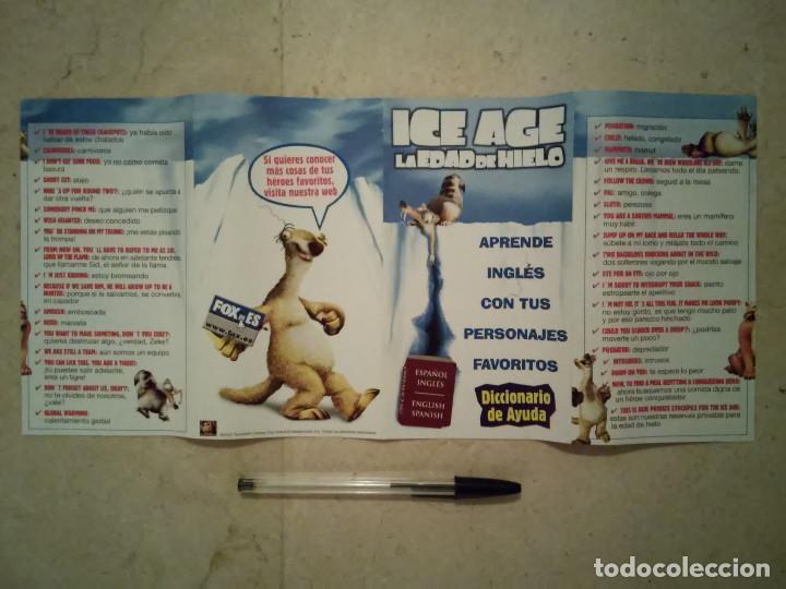 Cine: LISTA DE MATERIAL - ICE AGE LA EDAD DE HIELO - ANIMACION