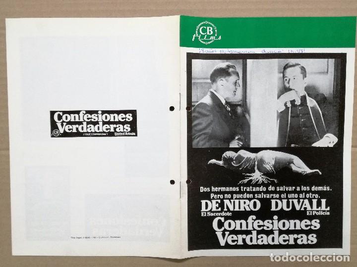 Cine: CONFESIONES VERDADERAS - ROBERT DE NIRO - CB FILMS