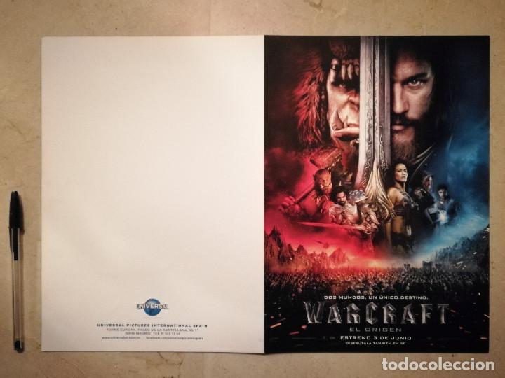 Cine: GUIA ORIGINAL DOBLE -A4- WARCRAFT EL ORIGEN - ALBUM - FANTASIA
