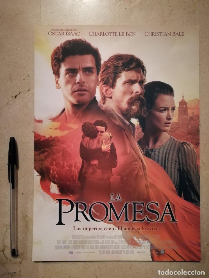 Cine: GUIA ORIGINAL -A4- LA PROMESA - CHRISTIAN BALE - ALBUM - OSCAR ISAAC