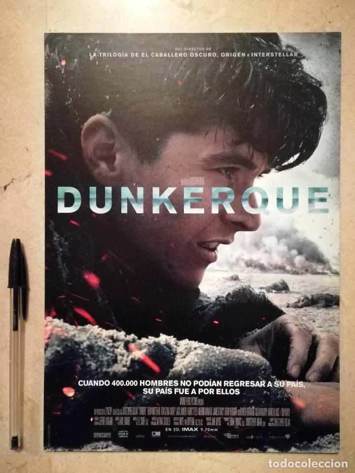 Cine: GUIA ORIGINAL -A4- DUNKERQUE - GUERRA - CINE BELICO - CHRISTOPHER NOLAN