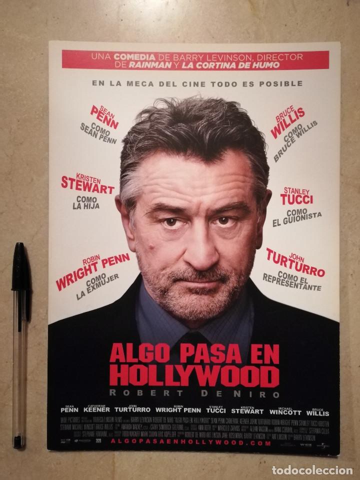 Cine: GUIA ORIGINAL -A4- ALGO PASA EN HOLLYWOOD - ROBERT DE NIRO - ARCHIVO