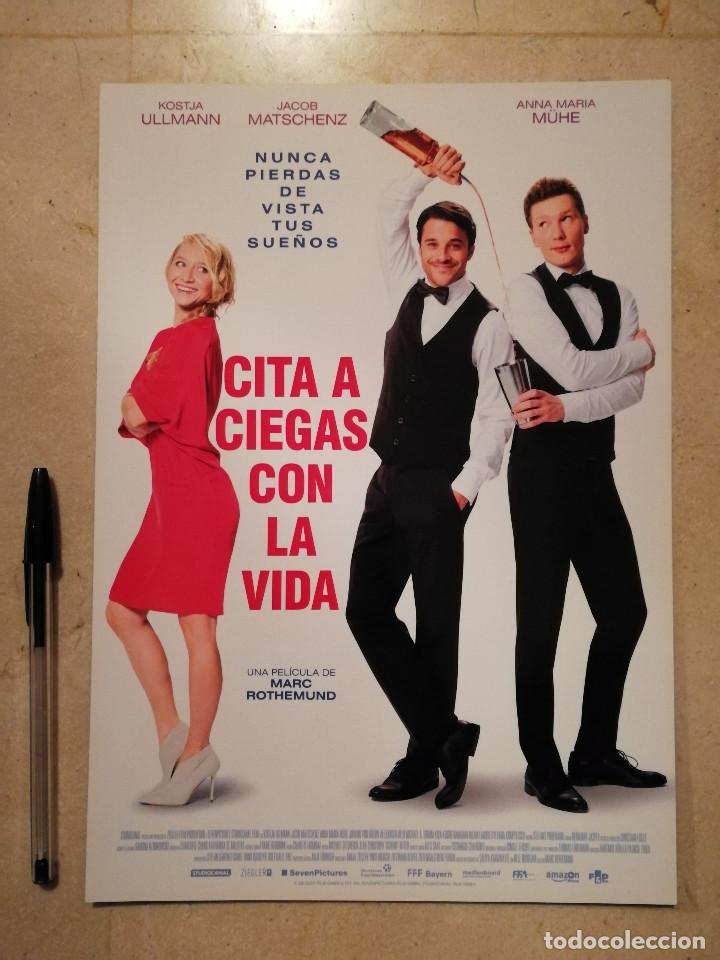 Cine: GUIA ORIGINAL -A4- CITA A CIEGAS CON LA VIDA - ARCHIVO - CINE ALEMAN - KOSTJA ULMANN