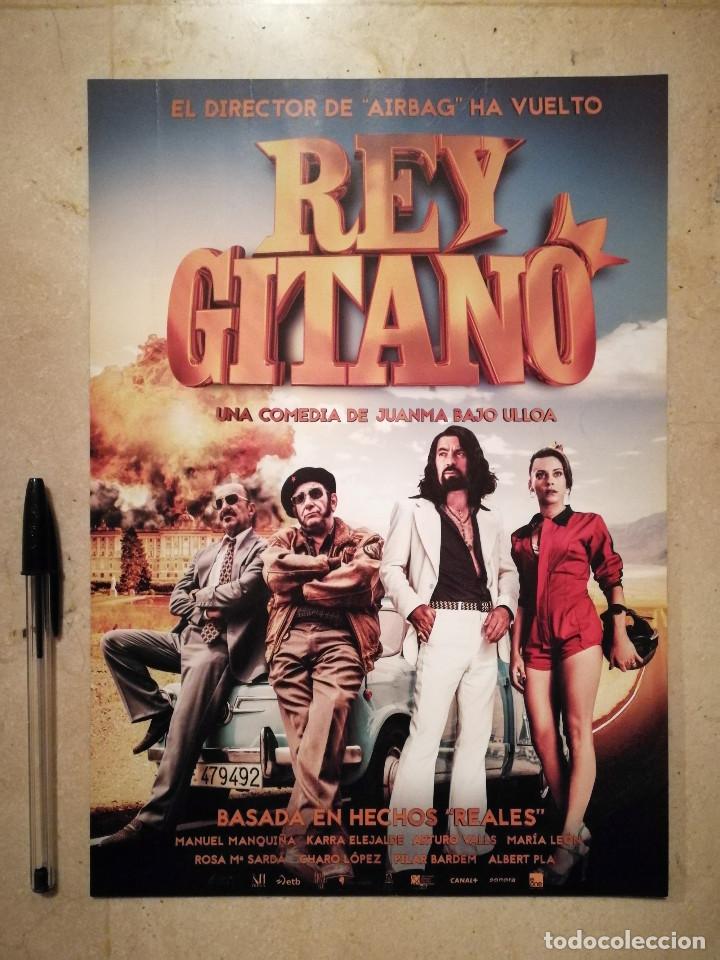Cinema: GUIA ORIGINAL -A4- REY GITANO - ARCHIVO - CINE ESPA&Ntilde;OL - JUANMA BAJO ULLOA