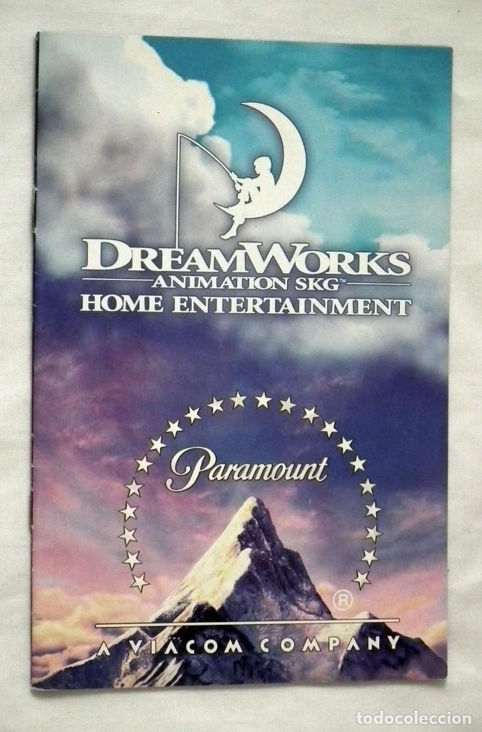 catalogo 2006 dreamworks animation - peliculas - Buy Movie pressbooks on  todocoleccion