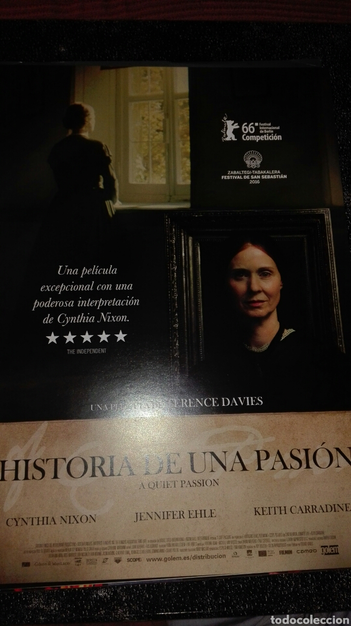Cine: HISTORIA DE UNA PASION. GUIA PUBLICITARIA