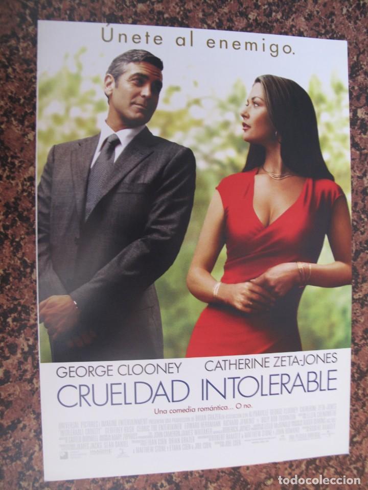 Cinema: L51 CRUELDAD INTOLERABLE  --- 10 GUIAS POR 25 EUROS. 100 GUIAS X 130 EUROS ENVIO INCLUIDOS