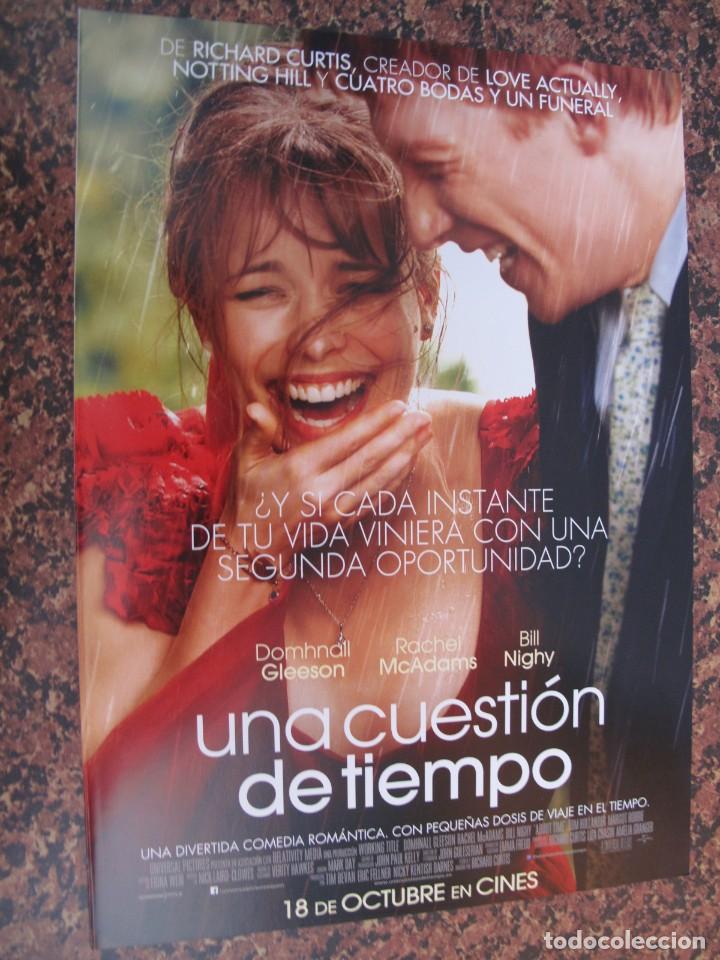 Cine: L346 UNA CUESTION DE TIEMPO --- 10 GUIAS POR 25 EUROS. 100 GUIAS X 130 EUROS ENVIO INCLUIDOS