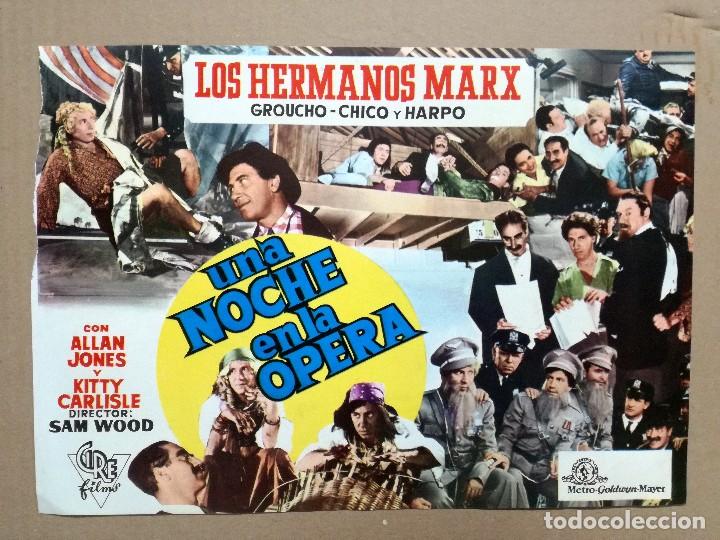 Cine: UNA NOCHE EN LA OPERA HERMANOS MARX GUIA
