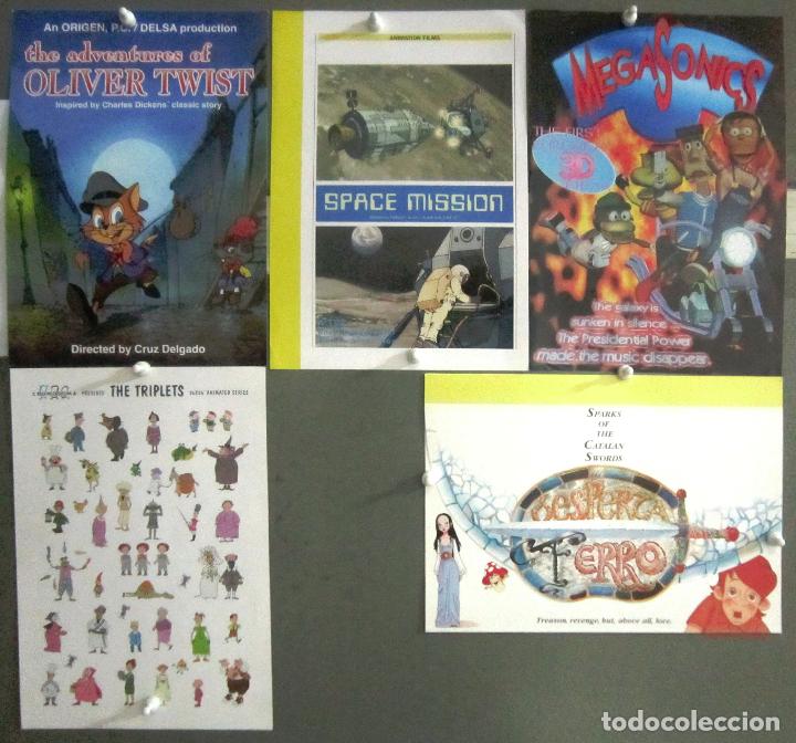 Cinema: G8617 CINE ESPA&Ntilde;OL DE ANIMACION COLECCION DE 5 GUIAS ORIGINALES ESPA&Ntilde;OLAS