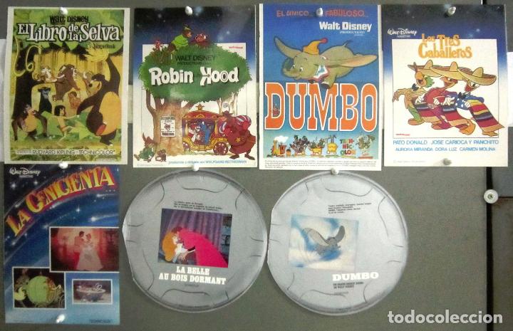 Cine: G8637 WALT DISNEY COLECCION DE 7 GUIAS ORIGINALES DE CATALOGO