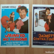 Cine: K-DOS GUIAS DOBLES DE JAIMITO CONTRA TODOS Y JAIMITO NO PERDONA. Lote 366005266
