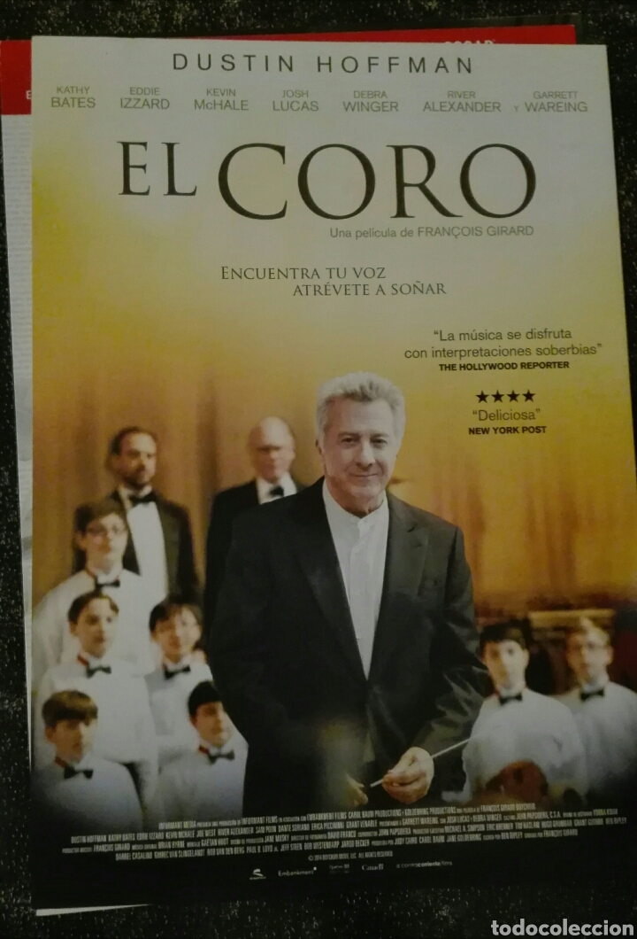 Cinema: El Coro. Guia Publicitaria