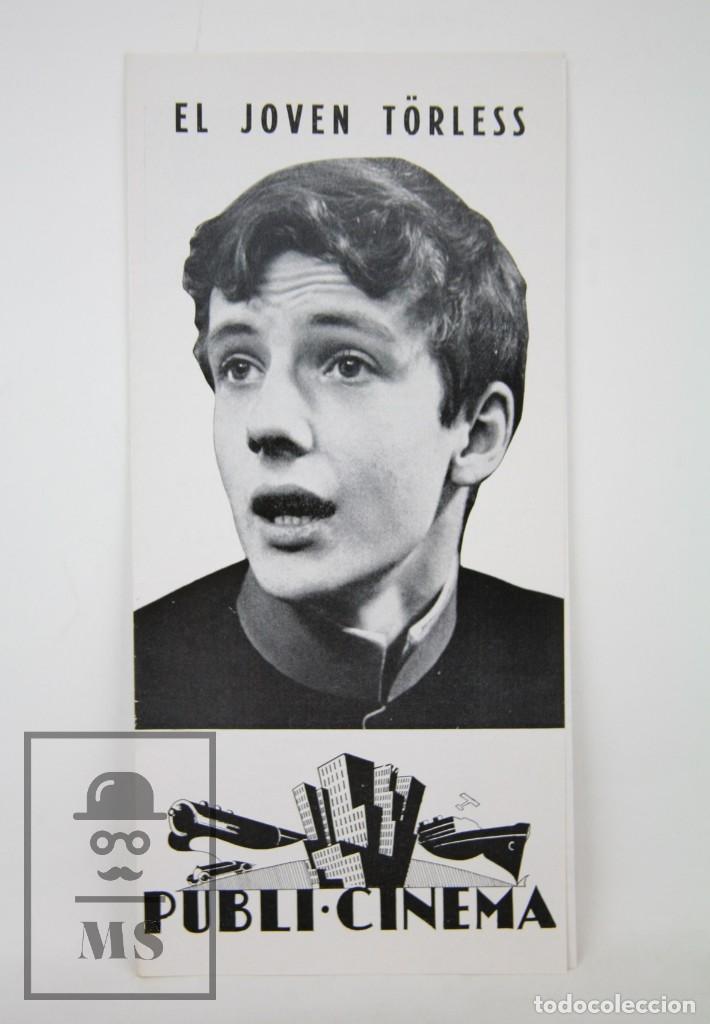 Cinema: Gu&iacute;a Publicitaria Publi-Cinema - El Joven T&ouml;rless - CIDENSA / Danone - A&ntilde;o 1967