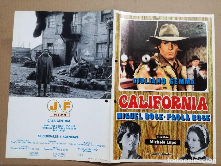 Cine: GUIA DE CINE WESTERNS. GUIA DOBLE CALIFORNIA ,.GIULIANO GEMMA .-MIGUEL BOSE -WESTERN