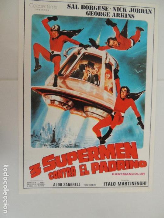Cine: 3 tres superman contra el padrino - guia publicitaria - Italo Martinenghi C&uuml;neyt Arkin S Borghese