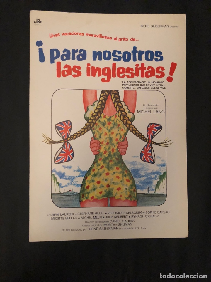 Kino: &iexcl; PARA NOSOTROS LAS INGLESAS! (1977). GU&Iacute;A ORIGINAL DE LA PEL&Iacute;CULA. IRENE SILBERMAN.