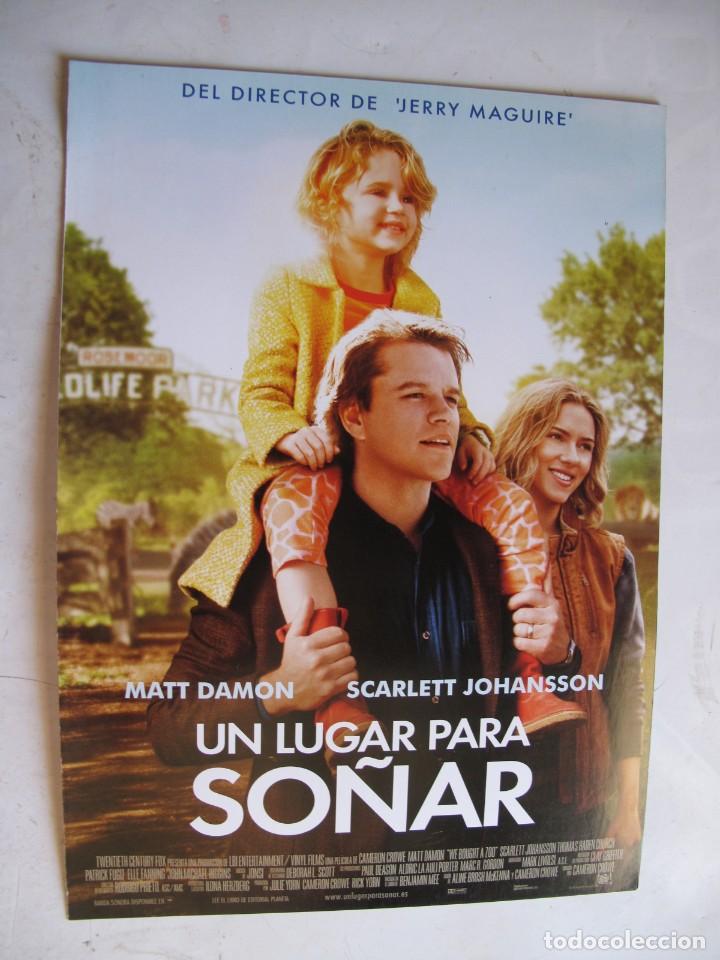 Cine: L1363 UN LUGAR PARA SO&Ntilde;AR   -------- 10 GUIAS 25&euro; 100 GUIAS 130&euro; CON ENVIO