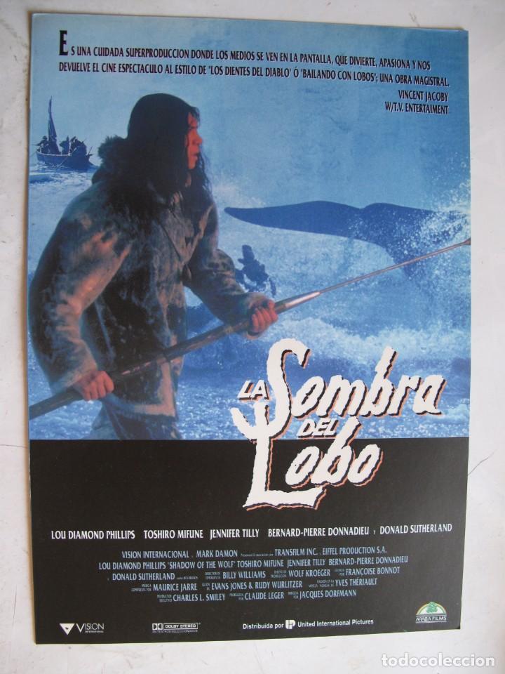 Cine: L1734 LA SOMBRA DEL LOBO     ----- 10GUIAS X 25&euro; 100GUIASX130&euro; ENVIOS INCLUIDOS