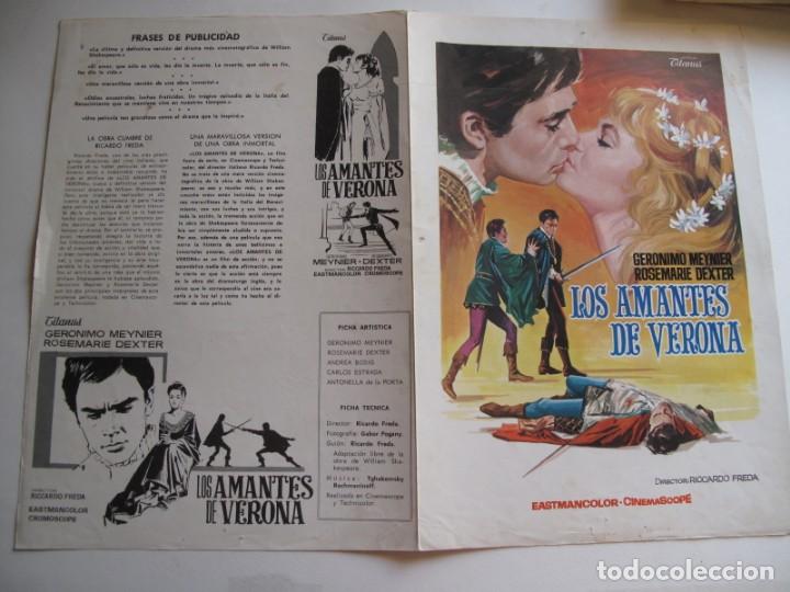 Cine: L1791 LOS AMANTES DE VERONA NO ENTRA EN LOTES