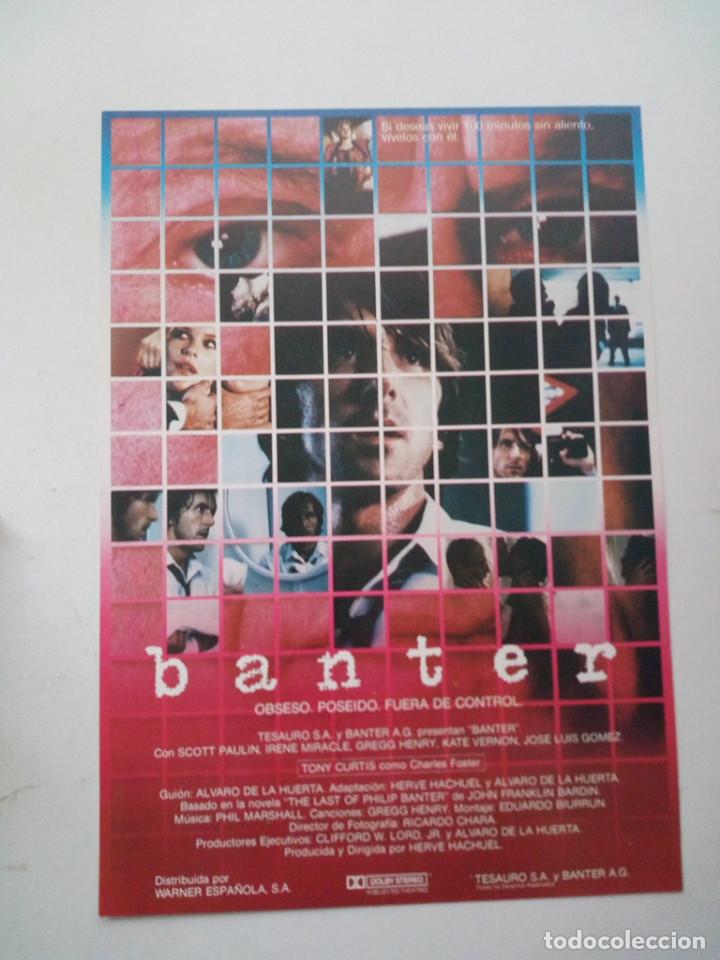 Cinema: GUIA PUBLICITARIA DE BANTER, TONY CURTIS