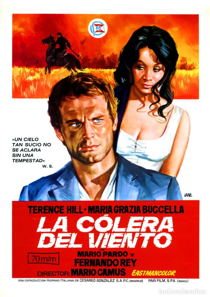 Cine: LA COLERA DEL VIENTO (GU&Iacute;A ORIGINAL SIMPLE ESTRENO EN ESPA&Ntilde;A) TERENCE HILL