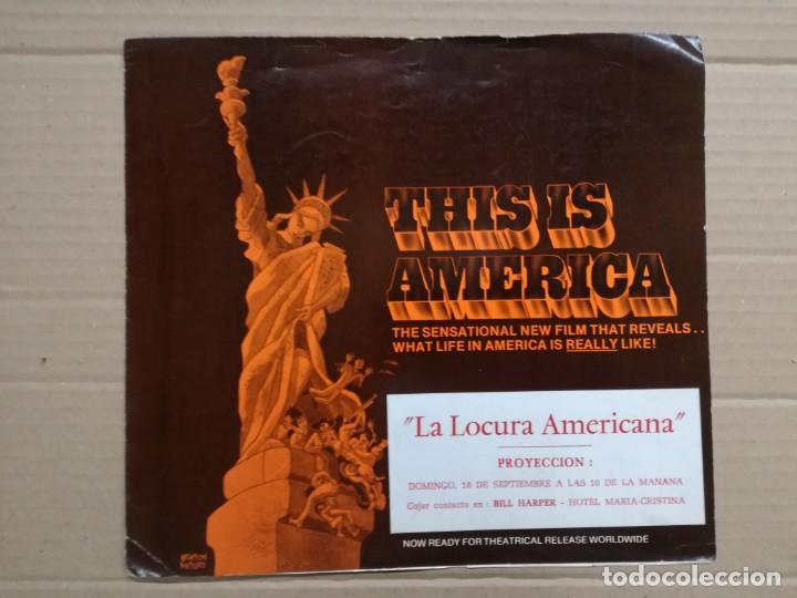 Cine: LA LOCURA AMERICANA- THIS IS AMERICA GUIA RARA