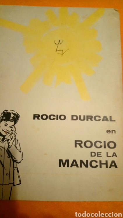 Cine: Rocio de la mancha rocio durcal con las 4 laminas