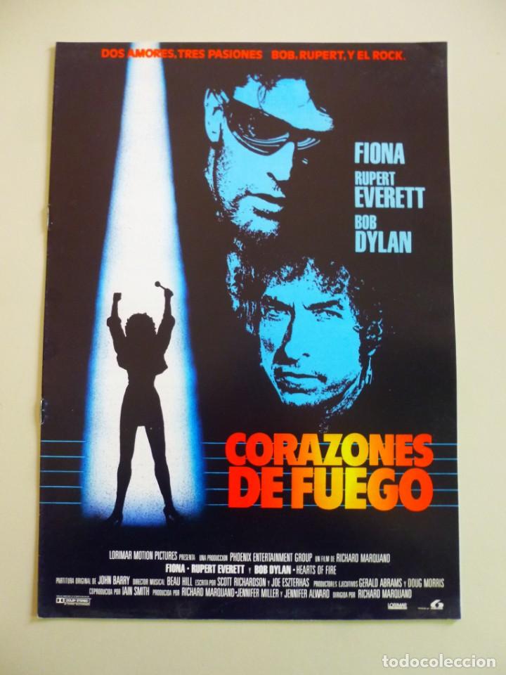 Cine: Guia Pelicula Corazones de fuego Bob Dylan
