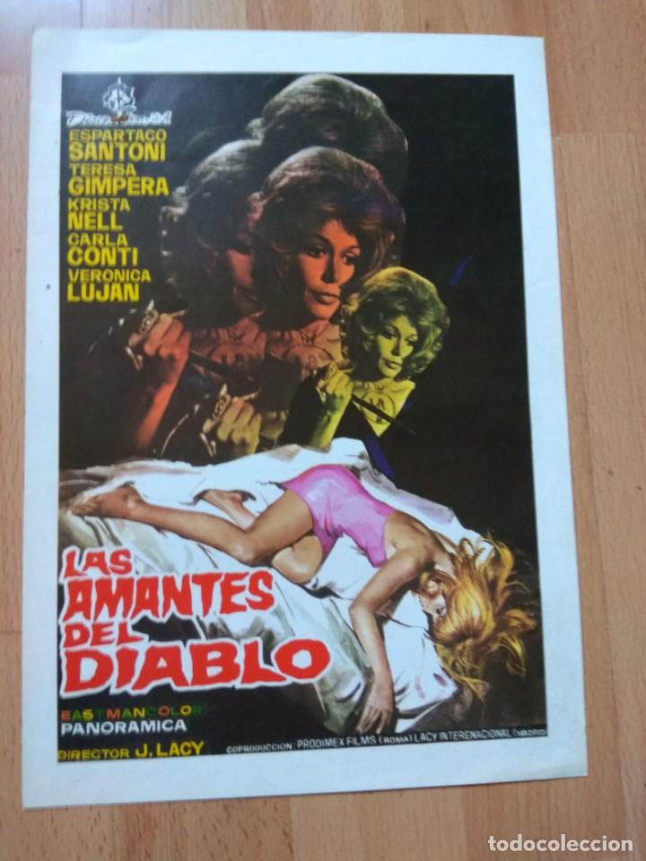 Cine: g23-GUIA DE LA PELICULA-- LAS AMANTES DEL DIABLO