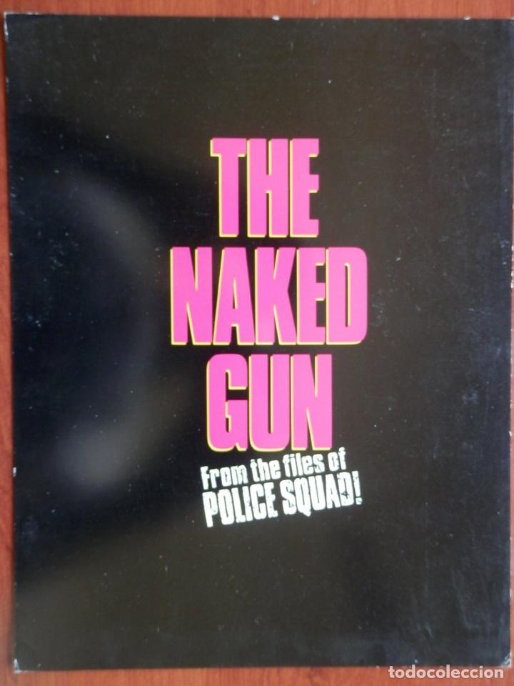 guía cine gran tamaño the naked gun leslie n Comprar Guías publicitarias de películas en