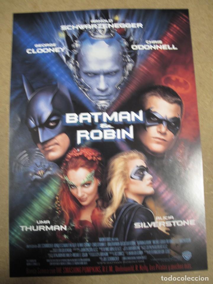 Cinema: TED1335 BATMAN Y ROBIN   10 GUIAS A ELEGIR 25 EUROS O 100 GUIAS 130 EUROS CON ENVIO
