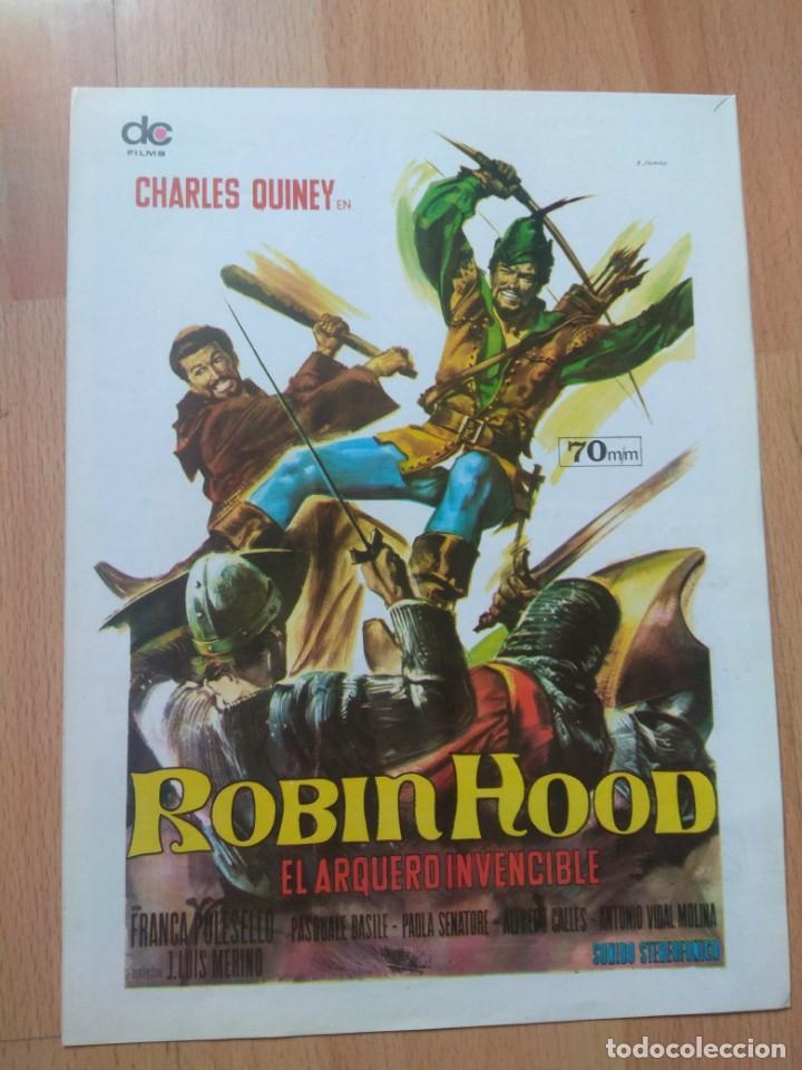 Cine: A-GUIA DE LA PELICULA -: 'ROBIN HOOD - EL ARQUERO INVENCIBLE'