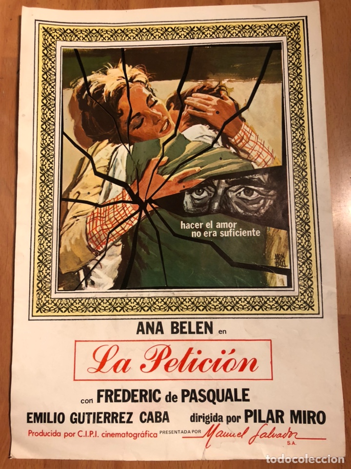 Cine: Guia de la petici&oacute;n.ana belen emilio Guti&eacute;rrez caba.pilar miro