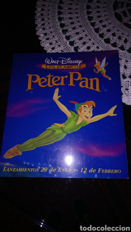 Cine: Cat&aacute;logo buenavista 1998 peter pan