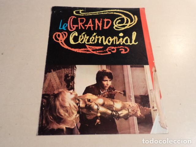 Cine: GU&Iacute;A TRIPLE LE GRAND CEREMONIAL - DIRECTOR PIERRE ALAIN JOLIVET - INT. G. LECLERC-MICHEL TUREAU