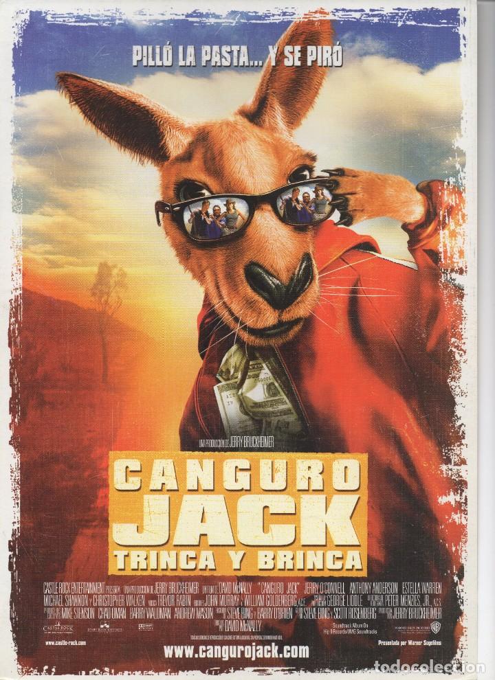 Cine: CANGURO JACK,TRINCA Y BRINCA: JERRY O&acute;CONNELL ES UNA GU&Iacute;A NO ES UN DVD