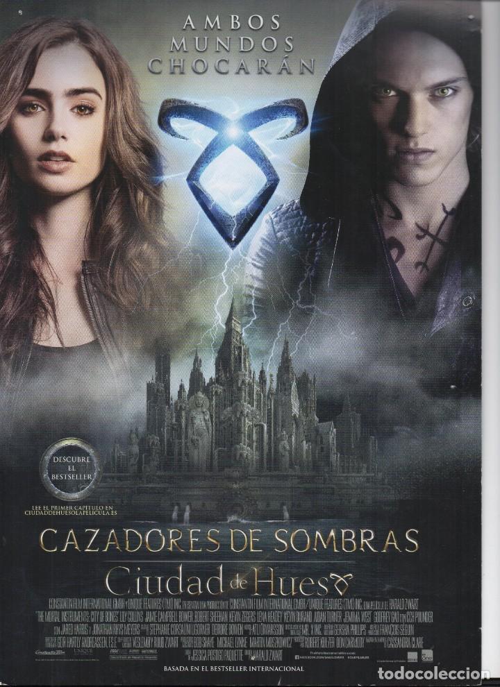 Kino: CAZADORES DE SOMBRAS: LILY COLLINS ES UNA GU&Iacute;A NO ES UN DVD