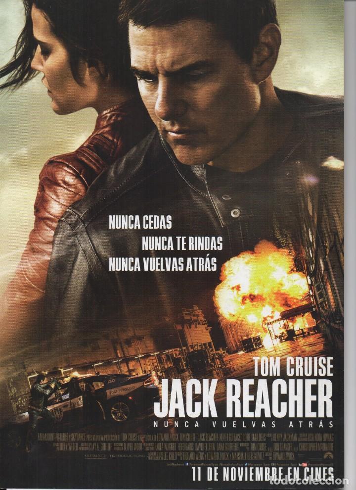 Cine: JACK REACHER NUNCA VUELVAS ATR&Aacute;S: TOM CRUISE ES UNA GU&Iacute;A NO ES UN DVD