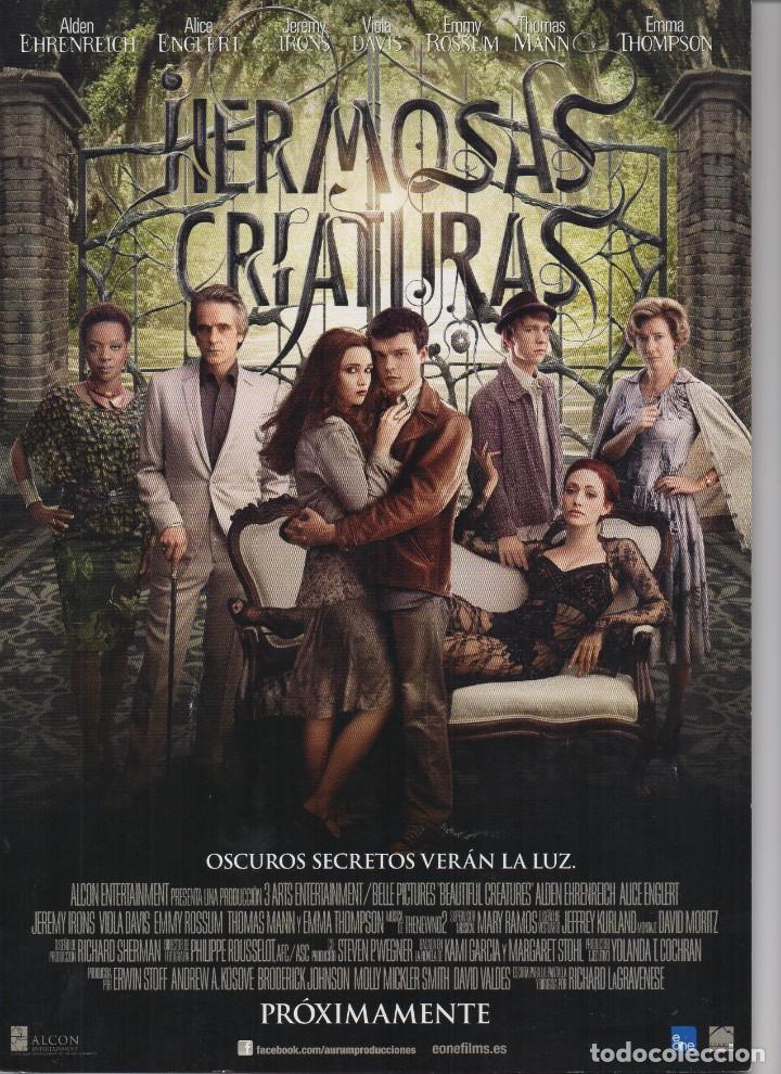 Cine: HERMOSAS CRIATURAS: ALDEN EHRENREICH ES UNA GU&Iacute;A NO ES UN DVD
