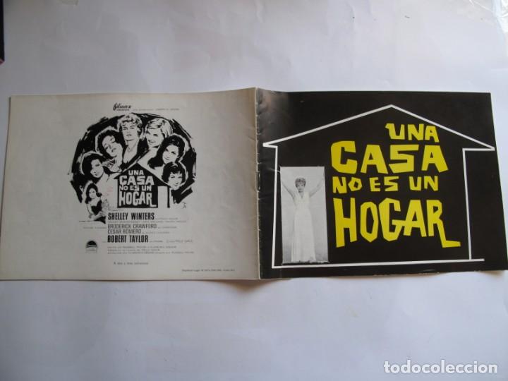 Cine: X3893 UNA CASA NO ES UN HOGAR ---- NO ENTRA EN LOTES